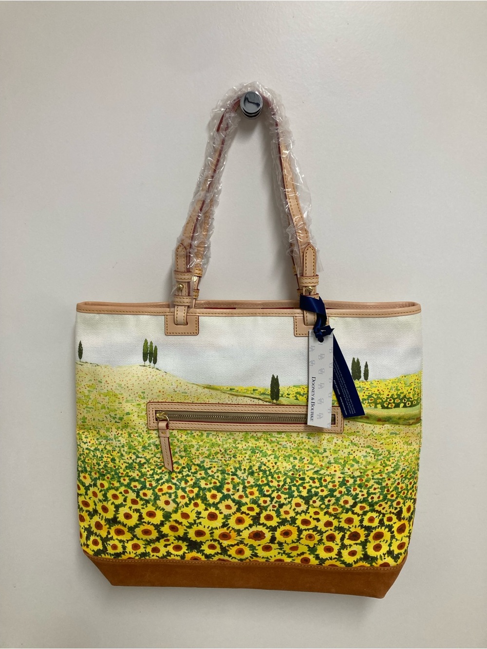 Dooney & Bourke Sunflower North/South Lee Tote - Picture 4 of 7